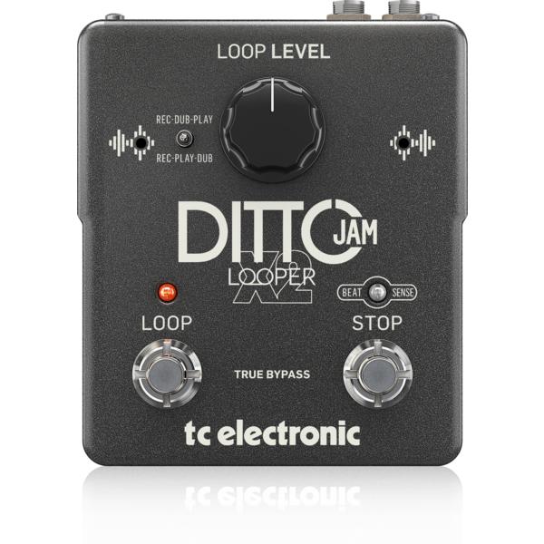 Педаль эффектов TC Electronic Ditto Jam X2 Looper педаль эффектов лупер tc electronic ditto jam x2 looper