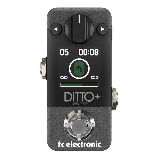 Педаль эффектов TC Electronic Ditto+ Looper педаль эффектов tc helicon ditto mic looper