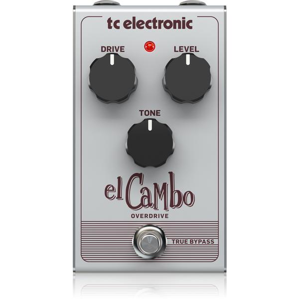 Педаль эффектов TC Electronic El Cambo Overdrive педаль эффектов tc electronic cinders overdrive