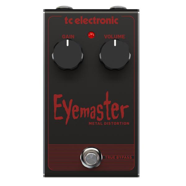 Педаль эффектов TC Electronic Eyemaster Metal Distortion гитарная педаль эффектов tc electronic dark matter distortion