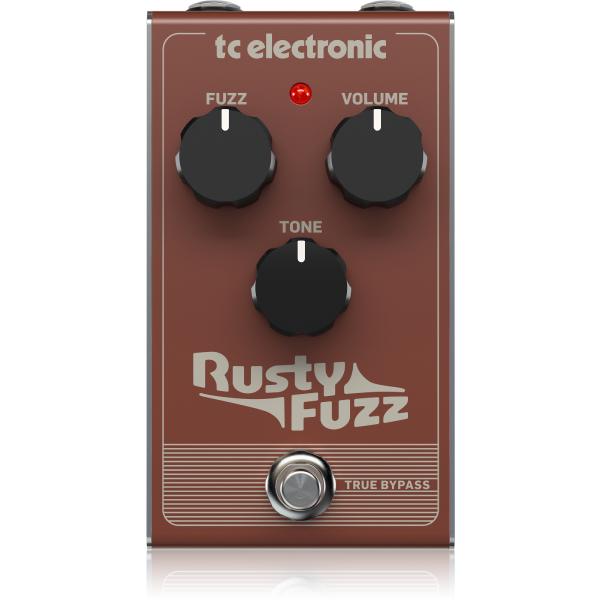 Педаль эффектов TC Electronic Rusty Fuzz педаль эффектов tc electronic viscous vibe