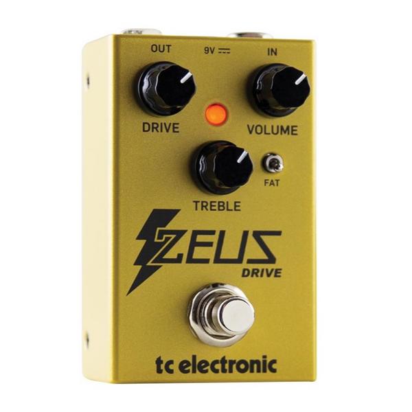 Педаль эффектов TC Electronic Zeus Drive Overdrive jf 332 moonbase bass overdrive педаль эффектов joyo