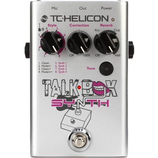 Педаль эффектов TC Helicon Talkbox Synth tc helicon talkbox synth напольная гитарно вокальная педаль эффекта вокодера и синтезатора