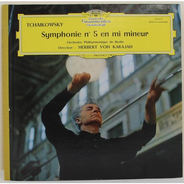 

Винтажная виниловая пластинка TCHAIKOWSKY - SYMPHONIE № 5 EN MI MINEUR (HERBERT VON KARAJAN)