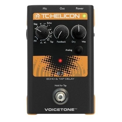 Вокальный процессор TC Helicon VoiceTone E1 вокальный процессор tc helicon voicetone t1
