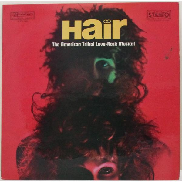 Винтажная виниловая пластинка THE GRAHAM WALKER SOUND - HAIR : THE AMERICAN TRIBAL LOVE-ROCK MUSICAL
