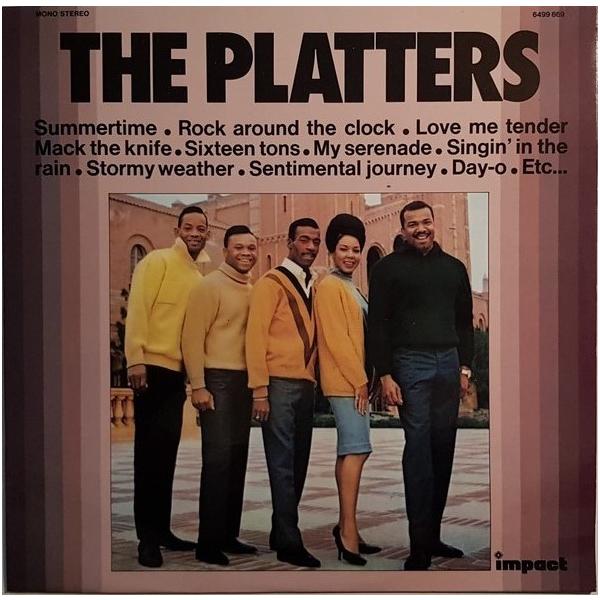 Винтажная виниловая пластинка PLATTERS - THE PLATTERS