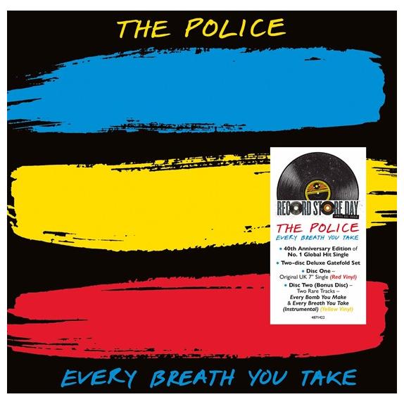 виниловая пластинка the police every breath you take rsd 2023 release red The Police The Police - Every Breath You Take (limited, Colour, 2 Lp, 7'')