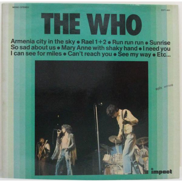 Винтажная виниловая пластинка THE WHO - THE WHO