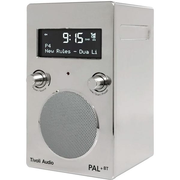 Радиоприёмник Tivoli PAL+ BT Chrome радиоприёмник tivoli audio pal bt белый
