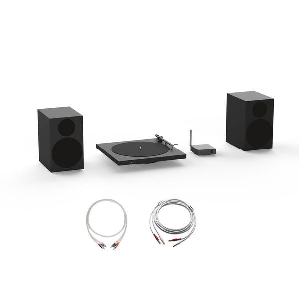 Phono Set S Black Satin