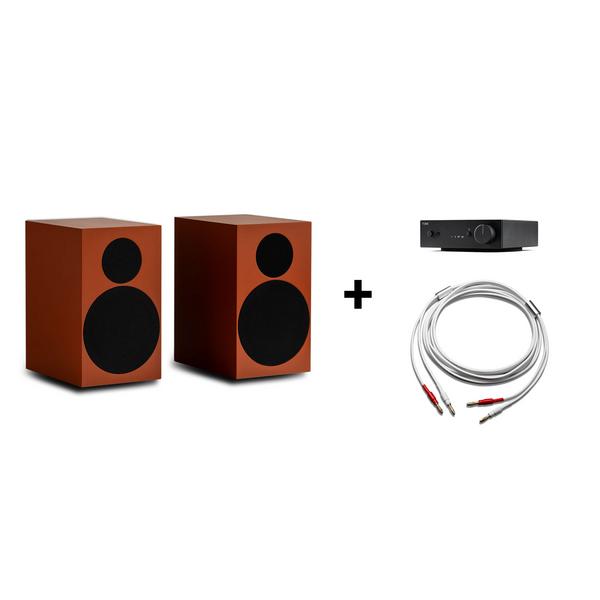 Stereo Set S Terracotta Red