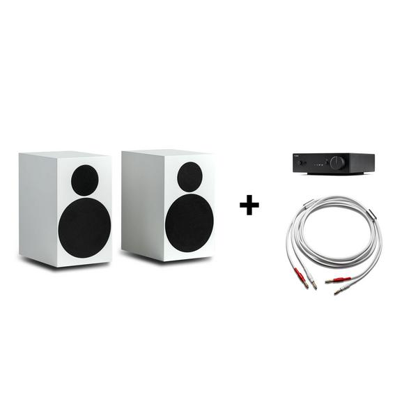 Stereo Set S White Satin