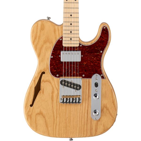 

Электрогитара G&L, Tribute ASAT Classic Bluesboy Semi-Hollow MP Natural Ash