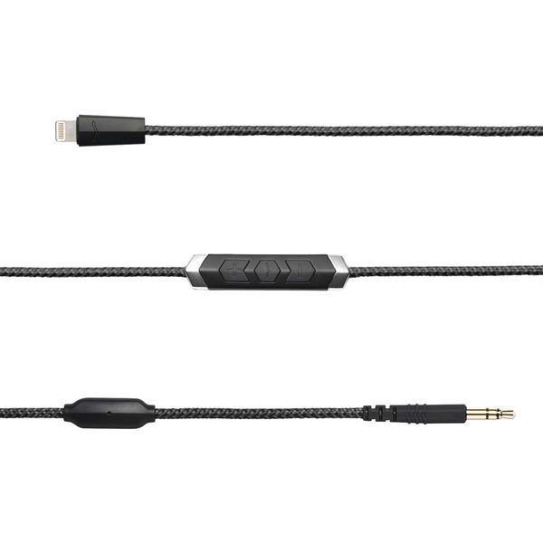 Кабель для наушников V-Moda Speakeasy Lightning Cable Black 1.3 m