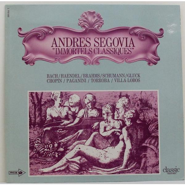 

Винтажная виниловая пластинка BACH, HAENDEL, BRAHMS, SHUMANN, GLUCK, CHOPIN, PAGANINI, TORROBA, VALLA-LOBOS - IMMORTELS CLASSIQUES (ANDRES SEGOVIA)