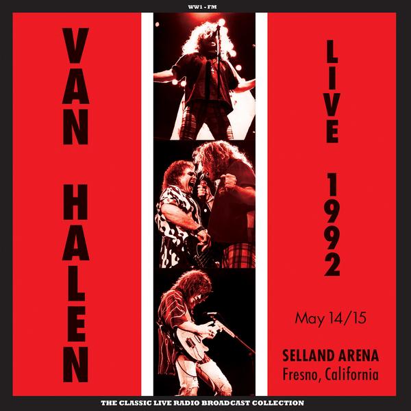 Van Halen Van Halen - Live At Selland Arena Fresno 1992 (colour Red, 2 LP) виниловая пластинка van halen live at selland arena fresno 1992 colour red white splatter 2 lp