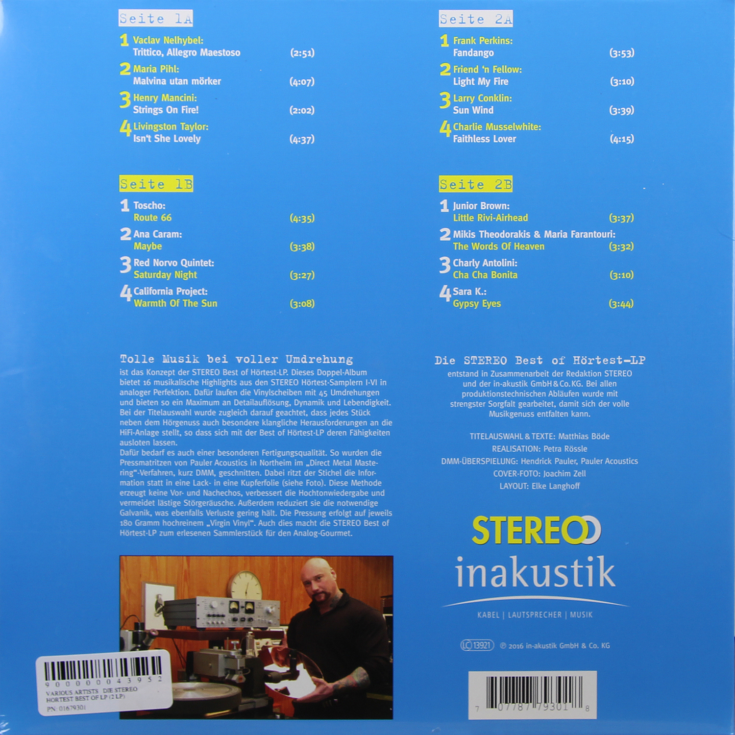 Various Artists - Die Stereo Hortest Best Of Lp (2 LP) - фото 2