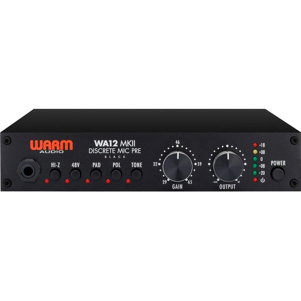 Микрофонный предусилитель Warm Audio WA12 MKII Black микрофонный предусилитель warm audio wa12 500 mkii red black