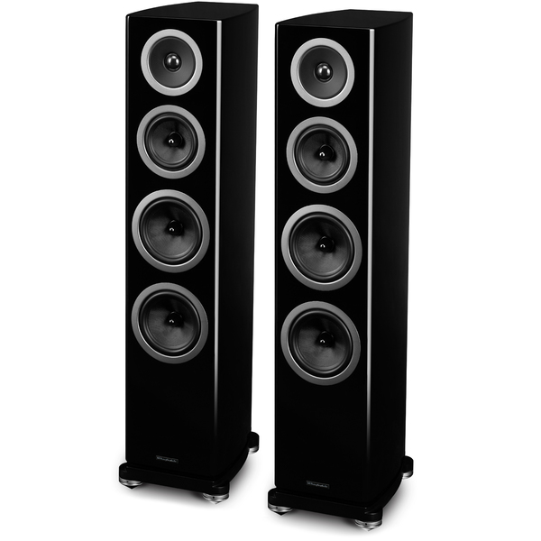 Напольная акустика Wharfedale Reva 4 Black Piano акустика центрального канала vienna acoustics theatro piano black