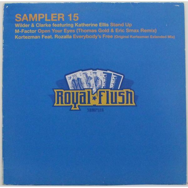 Винтажная виниловая пластинка СИНГЛ WILDER CLARKE, M-FACTOR, KORTEZMAN - SAMPLER 15