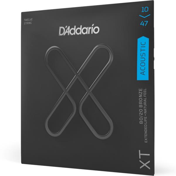 

Струны для акустической гитары D'Addario, XTABR1047-12