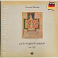 Винтажная виниловая пластинка CARMINA BURANA (AUS DER ORIGINAL-HANDSCHRIFT UM 1300) (STUDIO DER FRUHEN MUSIK)