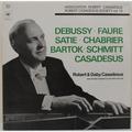 Винтажная виниловая пластинка DEBUSSY, FAURE, SATIE, CHABRIER, BARTOK, SCHMITT, CASADESUS (ROBERT & GABY CASADESUS) (VOL. 10)