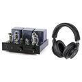 Ламповый стереоусилитель Cayin CS-55A (KT88) + Radiotehnika TD01C Black