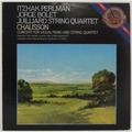 Винтажная виниловая пластинка CHAUSSON - CONCERT FOR VIOLIN, PIANO AND STRING QUARTET (ITZHAK PERLMAN, JORGE BOLET)