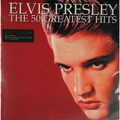 Виниловая пластинка ELVIS PRESLEY - 50 GREATEST HITS (3 LP, 180 GR)
