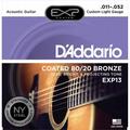 Гитарные струны D'Addario EXP13 (для акустической гитары)