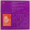 Винтажная виниловая пластинка GEORGES ENESCO - RHAPSODIE ROUMAINE, POEME ROUMAIN (VOL. 2) (IOSIF CONTA)