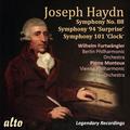HAYDN - SYMPHONIES 88, 94 & 101 (WILHELM FURTWANGLER)