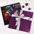 Новогодний подарочный набор "ПРАЗДНИЧНЫЙ ДЖАЗ. MIDDLE" с виниловой пластинкой JAZZ LEGENDS
