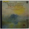 Винтажная виниловая пластинка LALO - OVERTURE "LE ROI D'YS", SYMPHONY IN G MINOR, RAPSODIE (ANTONIO DE ALMEIDA)