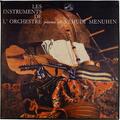 Винтажная виниловая пластинка LES INSTRUMENTS DE L'ORCHESTRE PRESENTES PAR YEHUDI MENUHIN (MONO)