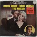 Винтажная виниловая пластинка MARILYN MONROE, FRANKIE VAUGHAN, YVES MONTAND - BANDE ORIGINALE DU FILM "LE MILLIARDAIRE"