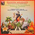 Винтажная виниловая пластинка MILHAUD - PIECES POUR UN, DEUX ET QUATRE PIANOS (C. IVALDI, N. LEE, M. BEROFF, J.-P. COLLARD)