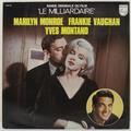 Винтажная виниловая пластинка M. MONROE, F. VAUGHAN, Y. MONTAND - BANDE ORIGINALE DU FILM "LE MILLIARDAIRE"
