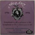 Винтажная виниловая пластинка MOZART - SYMPHONIE № 33 EN SOL MINEUR (KV 319); SYMPHONIE № 40 EN SI BEMOL MAJEUR (KV 550) (KARL MUNCHINGER)