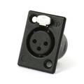 Терминал XLR Neutrik NC3FP-B-1