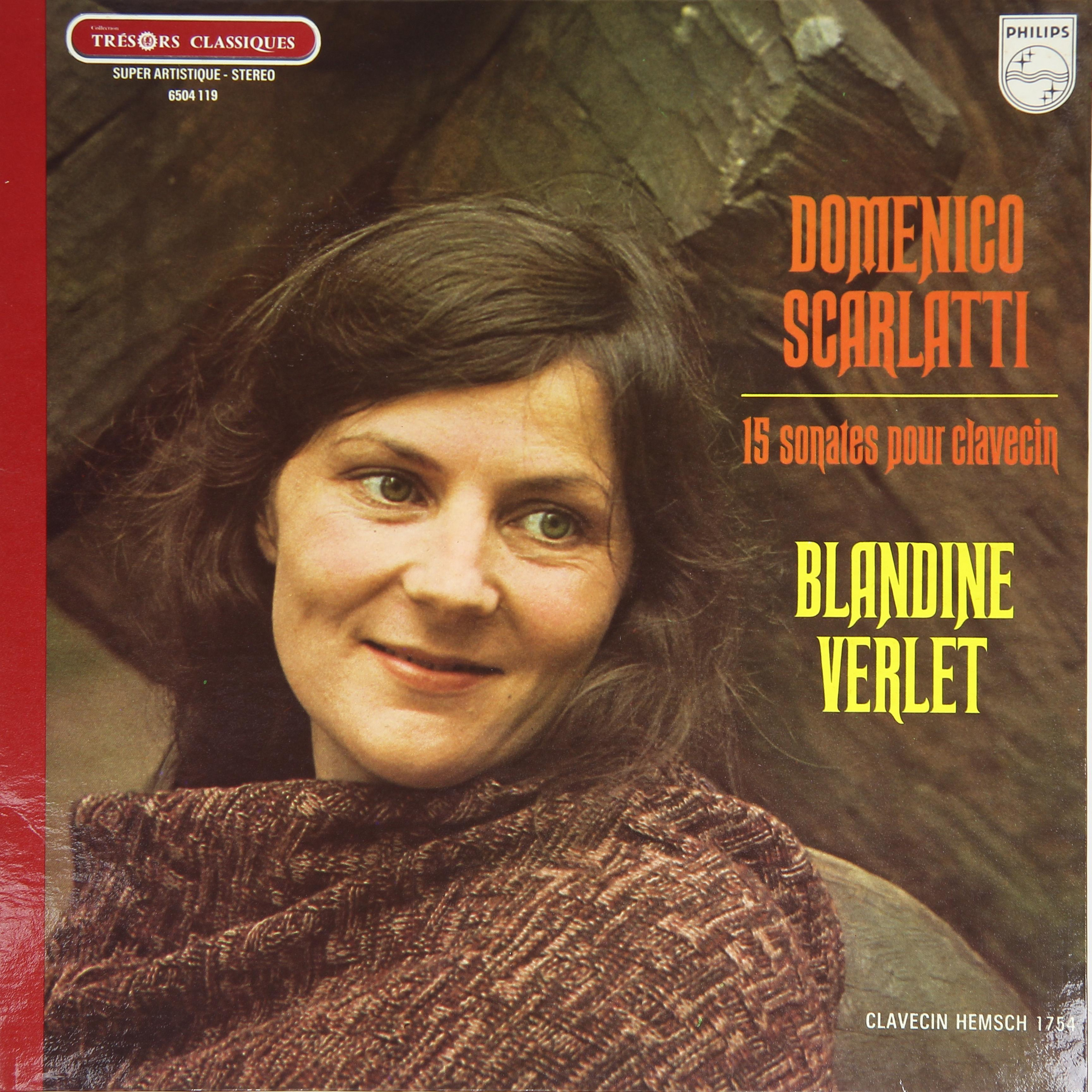 Виниловая пластинка ВИНТАЖ - DOMENICO SCARLATTI: 15 SONATES POUR