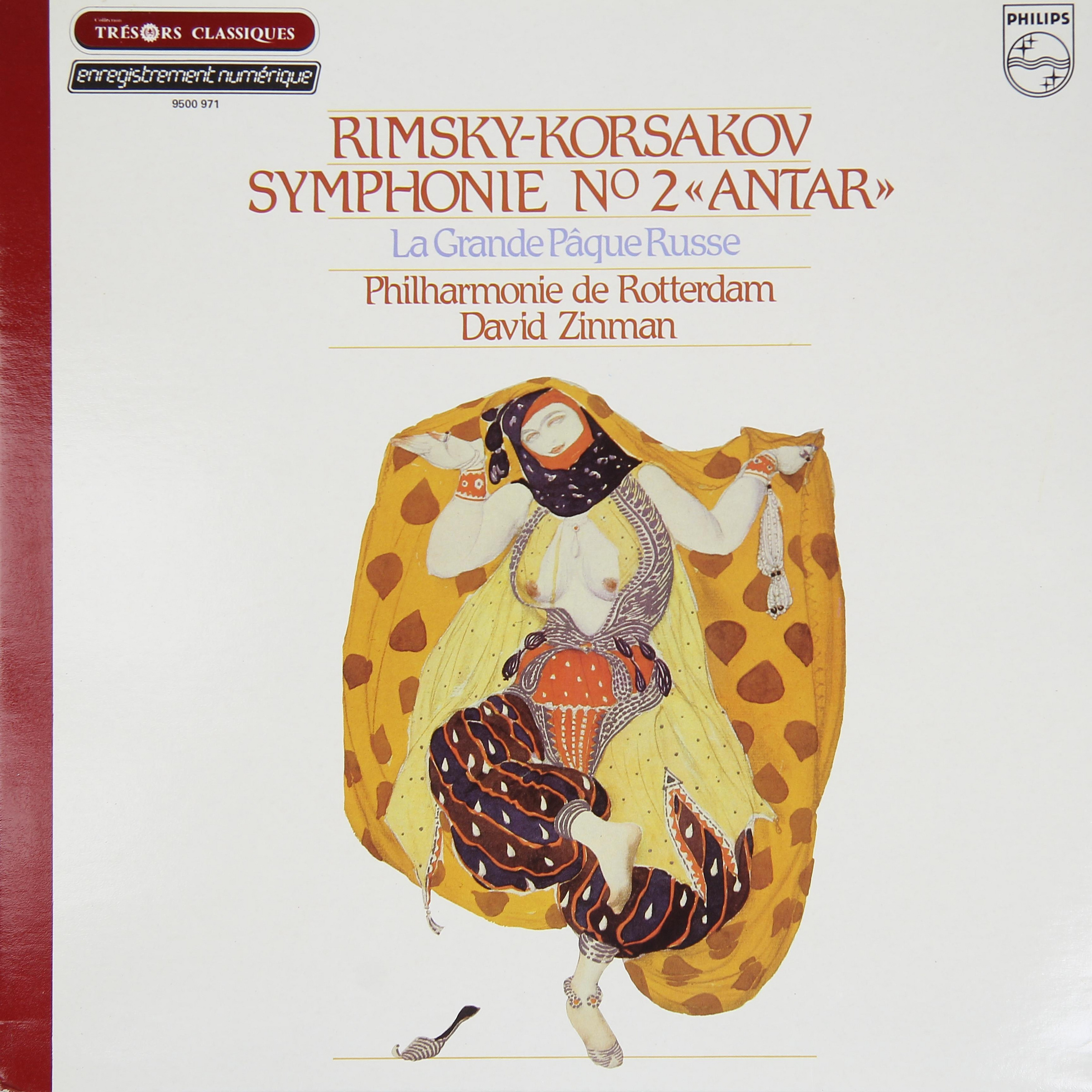 Виниловая пластинка ВИНТАЖ RIMSKYKORSAKOV SYMPHONIE № 2 "ANTAR", LA