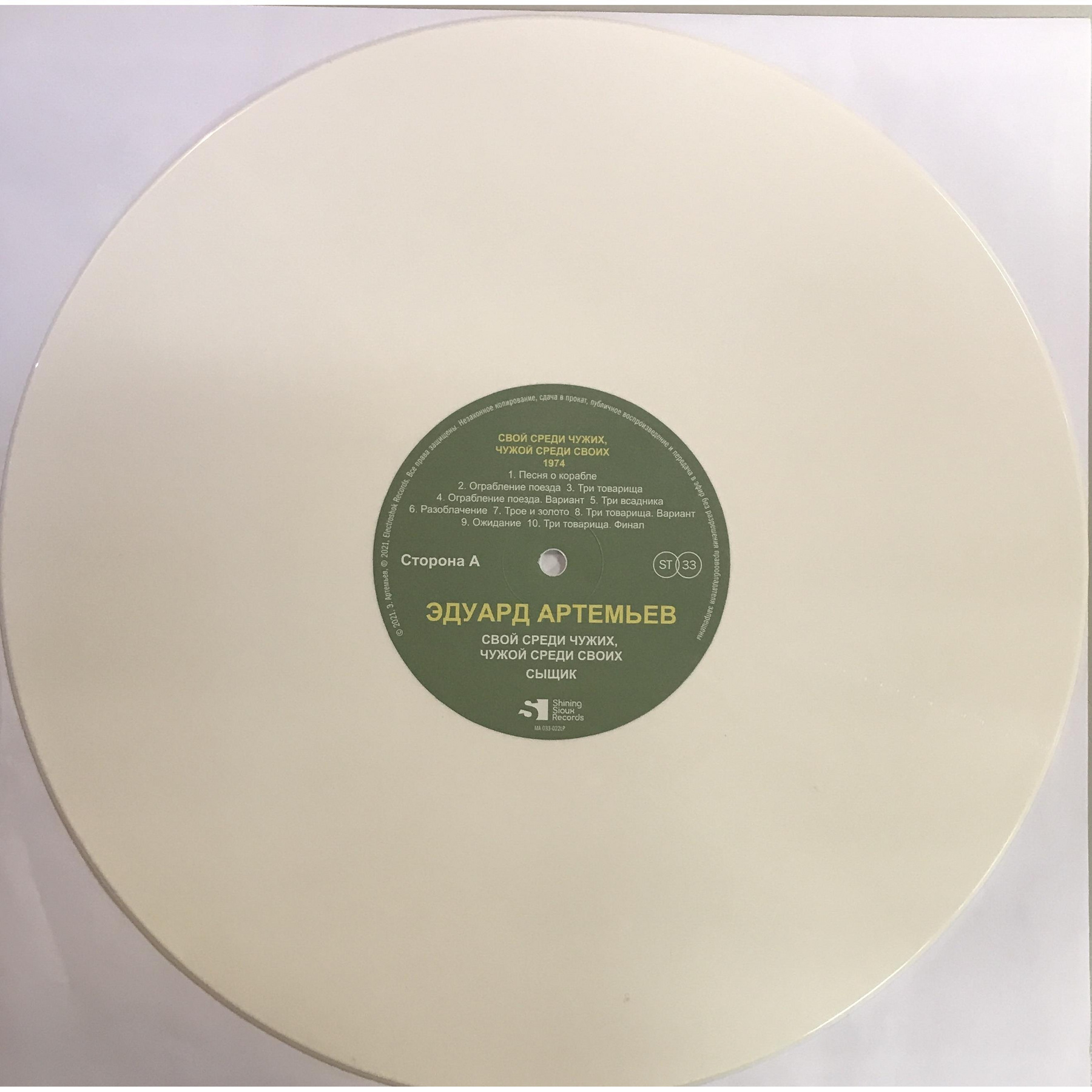 САУНДТРЕК СВОЙ СРЕДИ ЧУЖИХ, ЧУЖОЙ СРЕДИ СВОИХ; СЫЩИК