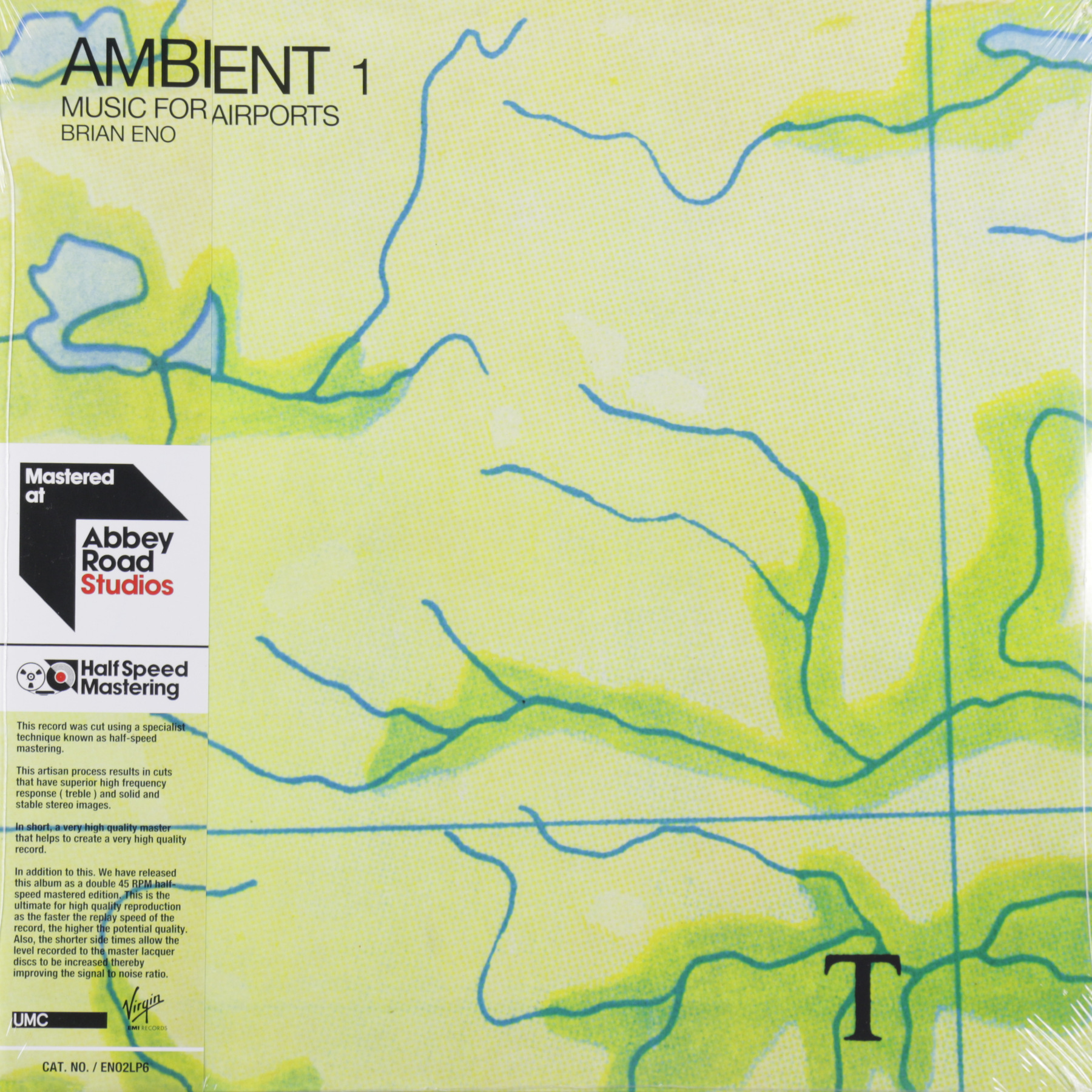 BRIAN ENO AMBIENT 1 MUSIC FOR AIRPORTS (2 LP, 45 RPM), купить
