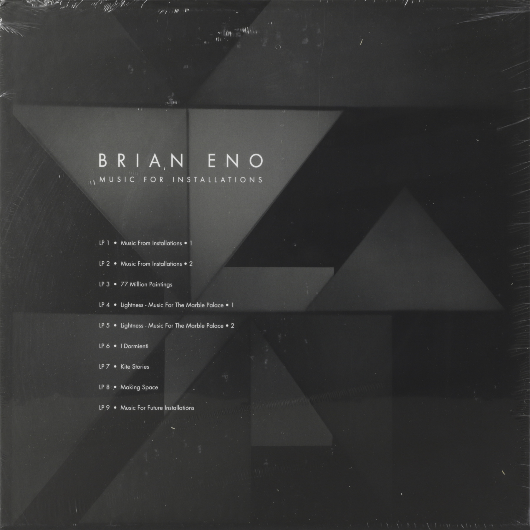 Виниловая пластинка BRIAN ENO MUSIC FOR INSTALLATIONS (9 LP) Купить
