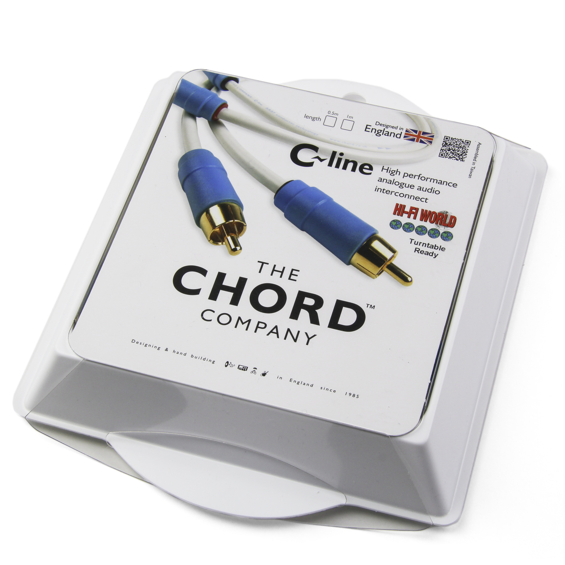 Chord Cline, купить кабель межблочный аналоговый RCA Chord Cline