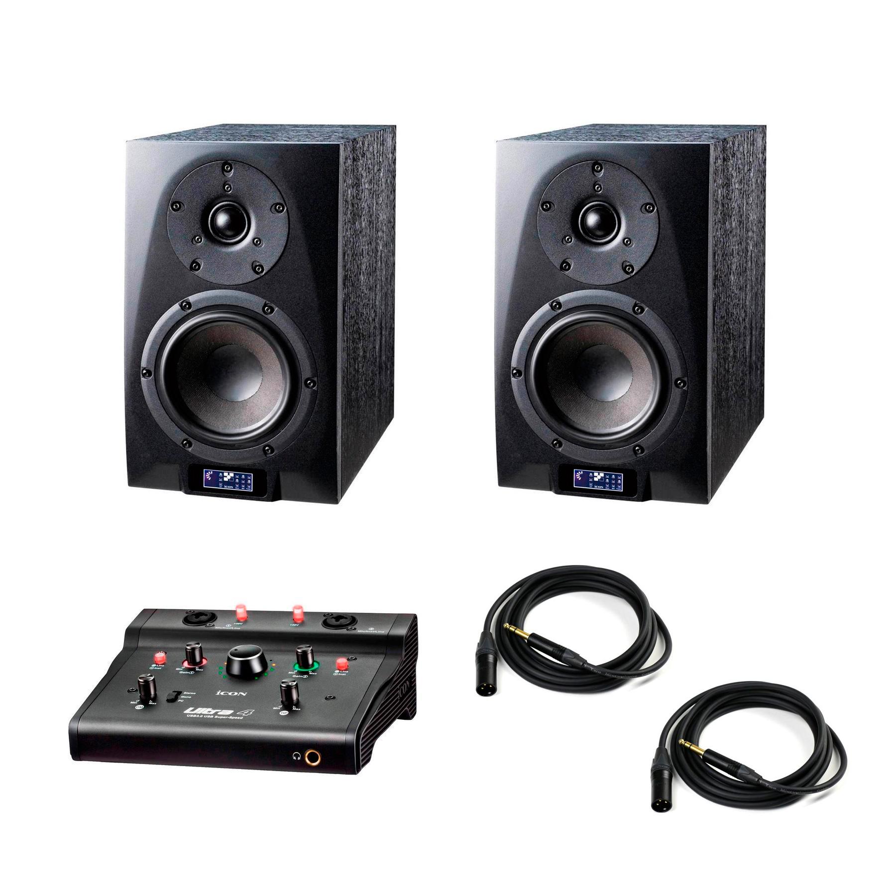 Комплект для домашней студии iCON DT-5A Air + iCON Ultra 4 ProDrive III ...