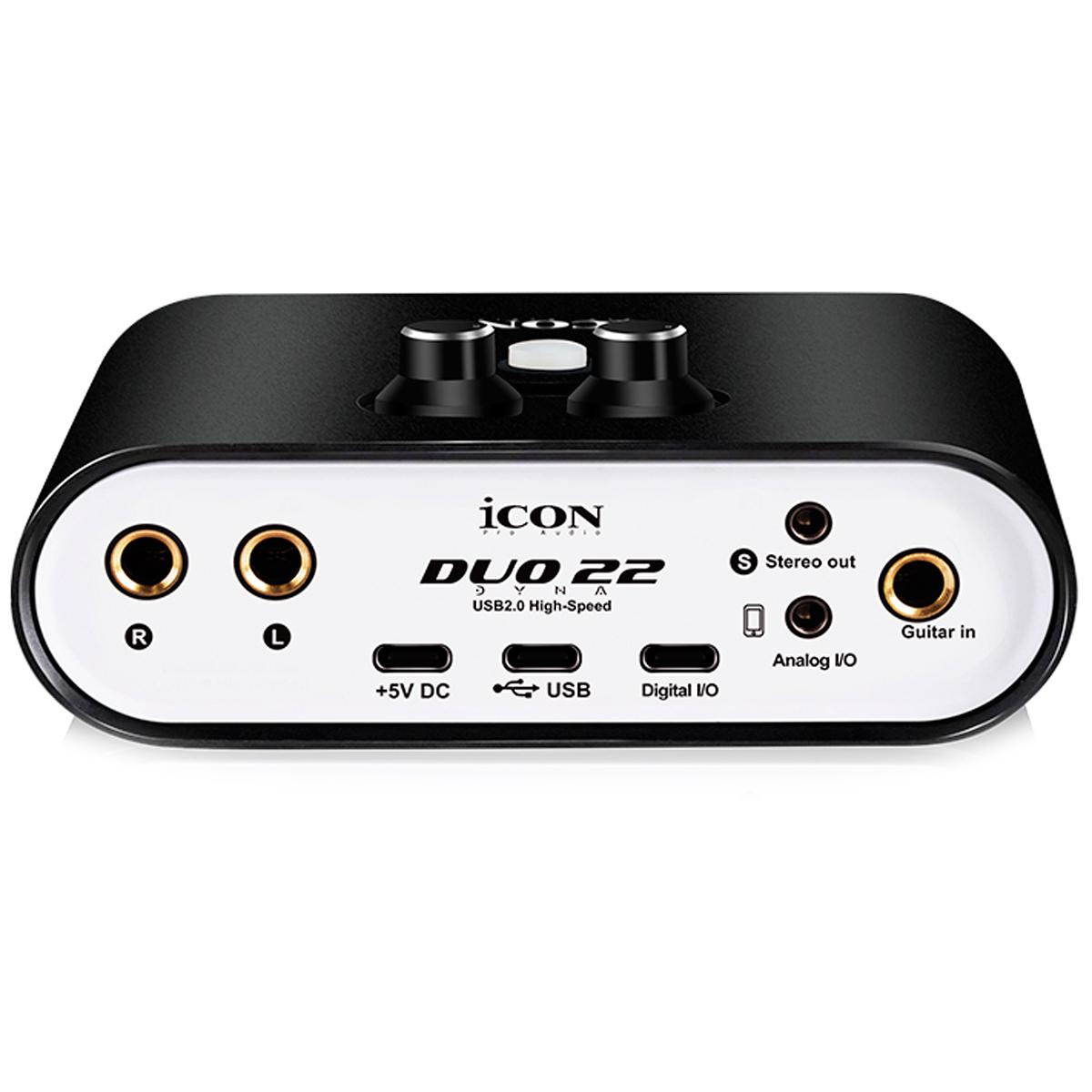 iCON Duo 22 Dyna - аудиоинтерфейс | Купить в магазине Аудиомания